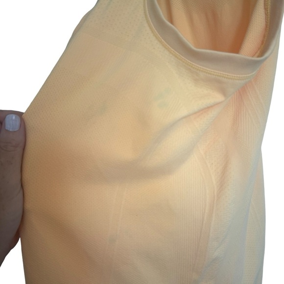 Athleta Yellow Momentum Seamless Tank, Size XS - Picture 4 of 4